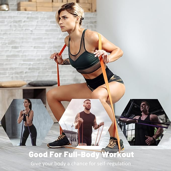 Resistance Bands Set – Pull Up Assist & Workout Bands for Fitness & Physical Therapy - Image 3